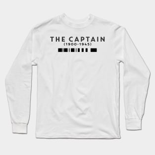 The Captain - Ghosts Long Sleeve T-Shirt